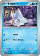 Bergmite 023/086 (ME04: Chaos Rising)  - Reverse Holofoil