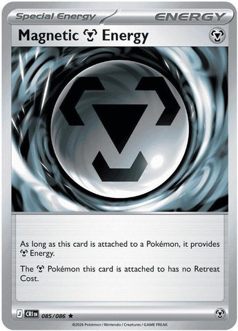 Magnetic Metal Energy 085/086 (ME04: Chaos Rising)  - Reverse Holo