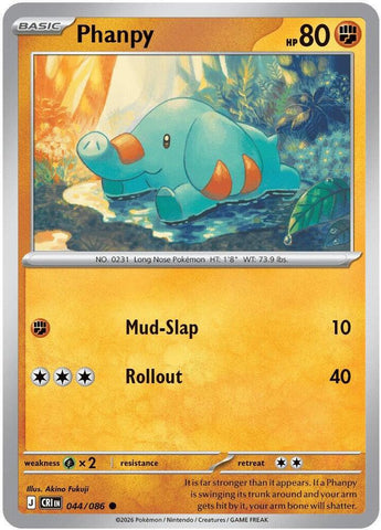 Phanpy 044/086 (ME04: Chaos Rising) 