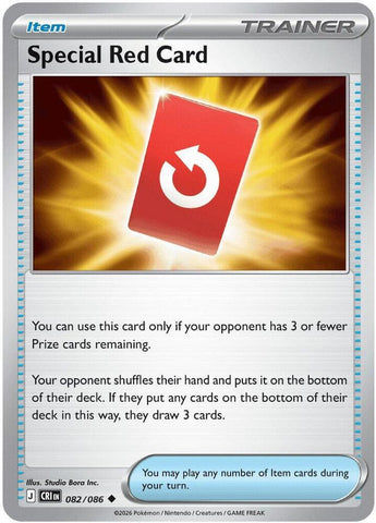 Special Red Card 082/086 (ME04: Chaos Rising) 