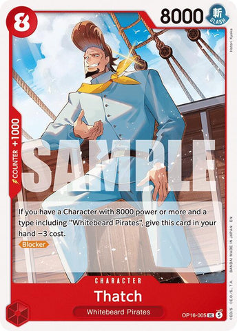 Thatch OP16-005 (The Time of Battle) 