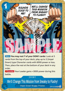We'll Change This Mission from Sneaky to Flashy! OP16-059 (The Time of Battle) 