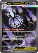 Mega Chandelure ex 115/084 (ME05: Pitch Black)  - Holofoil