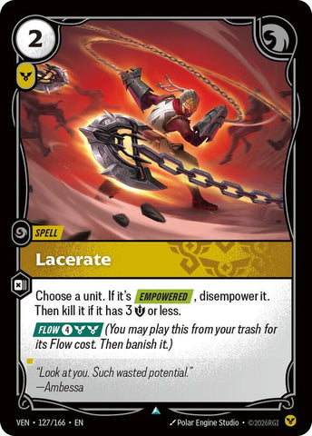 Lacerate 127/166 (Vendetta) 