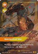 Ambessa - Matriarch of War 196/166 (Vendetta)  - Foil