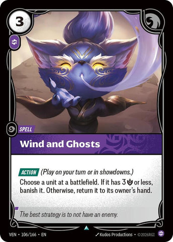 Wind and Ghosts 106/166 (Vendetta) 