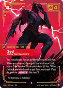 Zed - From the Shadows 023/166 (Vendetta)  - Foil