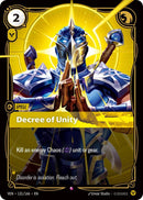 Decree of Unity 131/166 (Vendetta)  - Foil