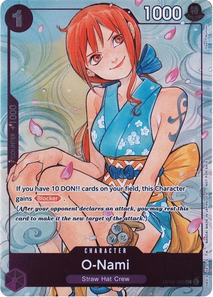 O-Nami (Dash Pack 2025) OP05-062 (One Piece Promotion Cards)  - Foil