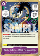 Wo Ro Ro Ro Ro... I Think I've Sobered Up OP17-076 (The World's Strongest Warriors)  - Foil