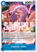 Captain John OP17-044 (The World's Strongest Warriors Release Event Cards) 
