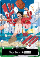 DON!! (World United Luffy)  (One Piece Promotion Cards)  - Foil