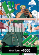 DON!! (World United Zoro)  (One Piece Promotion Cards)  - Foil
