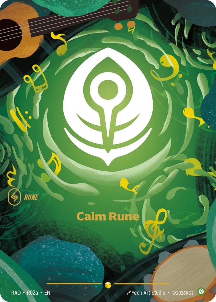 Calm Rune (AA) R02a (Radiance)  - Foil