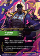 K'Sante - Dauntless 045a/167 (Radiance)  - Foil