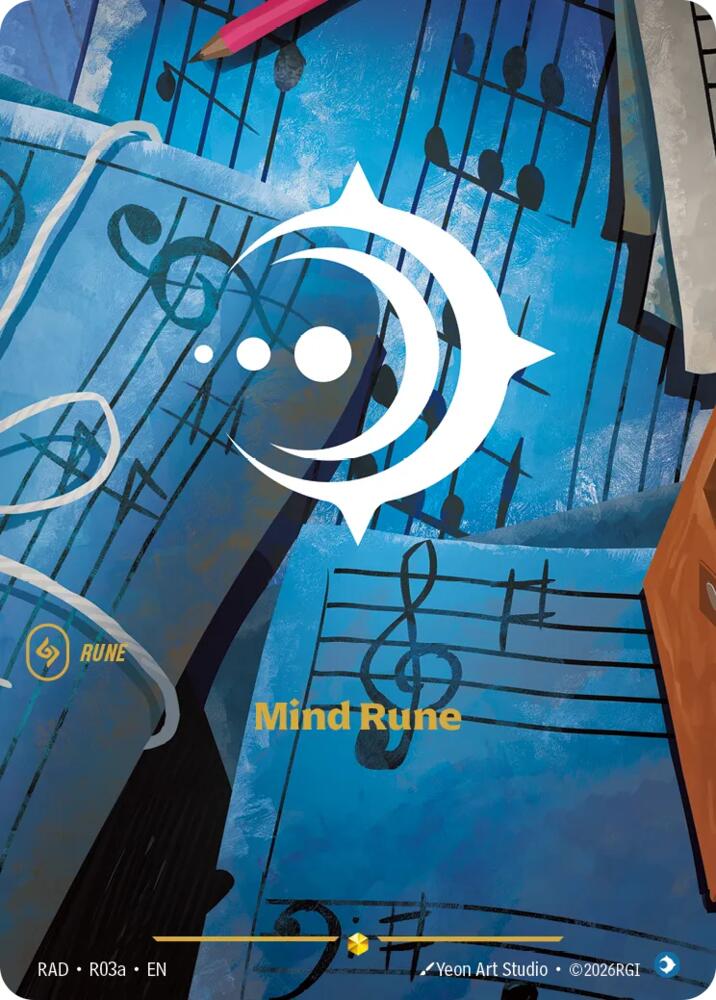 Mind Rune (AA) R03a (Radiance)  - Foil