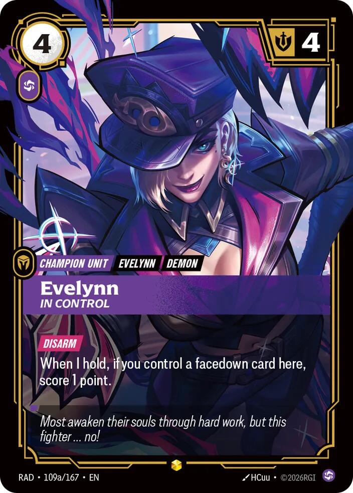 Evelynn - In Control 109a/167 (Radiance)  - Foil