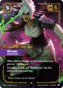 Riven - Deserter 114/167 (Radiance)  - Foil