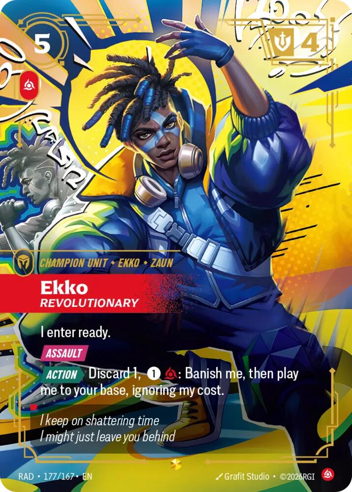 Ekko - Revolutionary 177/167 (Radiance)  - Foil