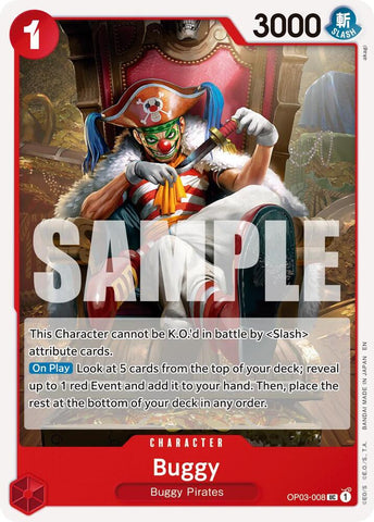 Buggy (Reprint) OP03-008 (Premium Booster -The Best- Vol. 2) 