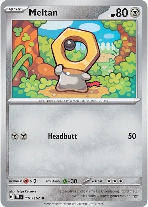 Meltan 116/162 (SV05: Temporal Forces)  - Reverse Holofoil
