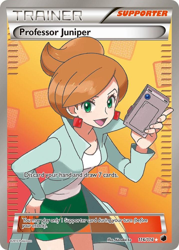 Professor Juniper 116/116 (Plasma Freeze)  - Holofoil