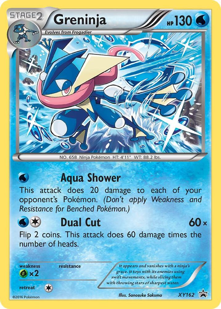 Greninja XY162 (XY Promos)  - Holofoil