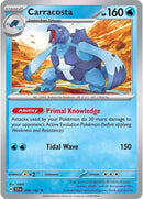 Carracosta 038/142 (SV07: Stellar Crown)  - Holofoil