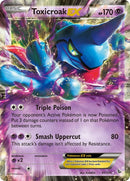 Toxicroak EX 41/106 (XY - Flashfire)  - Holofoil