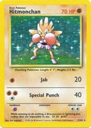 Hitmonchan 007/102 (Base Set)  - Unlimited Holofoil