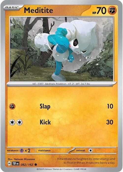 Meditite 082/162 (SV05: Temporal Forces)  - Reverse Holofoil
