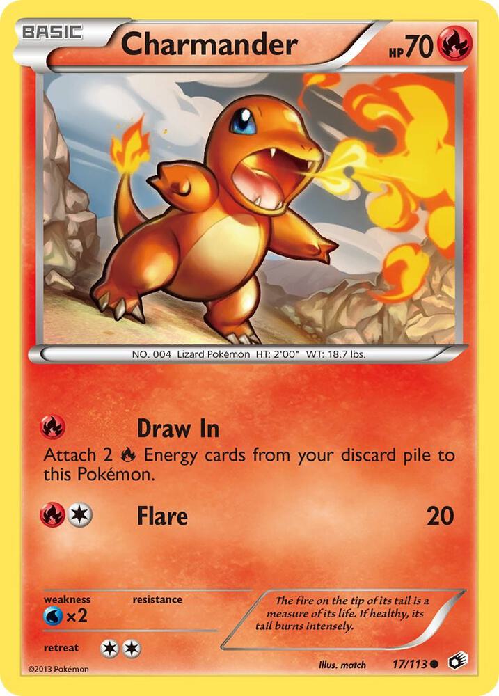 Charmander 17/113 (Legendary Treasures) 