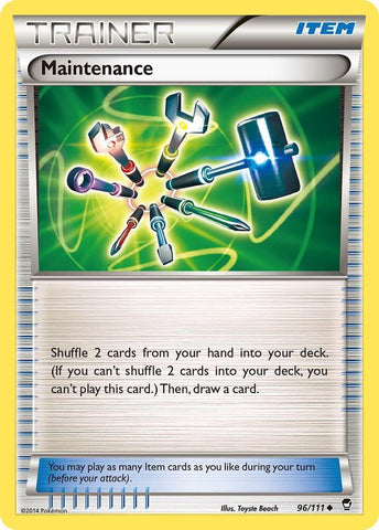 Maintenance 96/111 (XY - Furious Fists) 