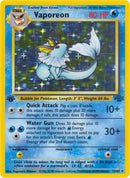 Vaporeon  12/64 (Jungle)  - 1st Edition Holofoil