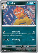 Scrafty 061/091 (SV: Paldean Fates) 