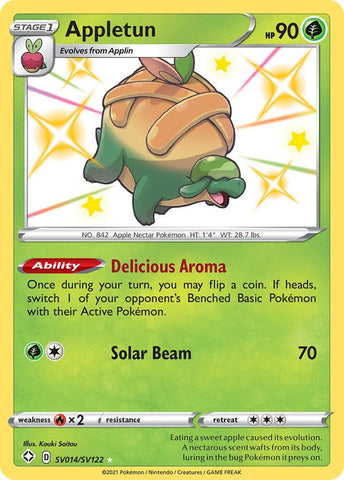 Appletun SV014/SV122 (Shining Fates: Shiny Vault)  - Holofoil