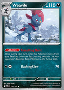 Weavile 134/193 (SV02: Paldea Evolved)  - Holofoil
