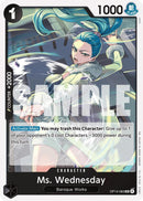 Ms. Wednesday OP14-083 (The Azure Sea's Seven) 