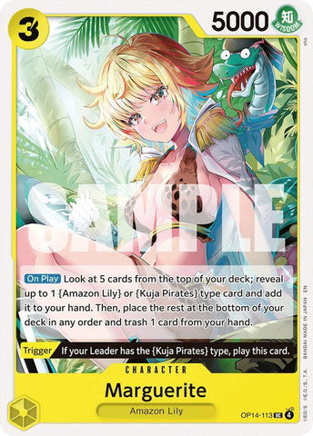 Marguerite OP14-113 (The Azure Sea's Seven) 