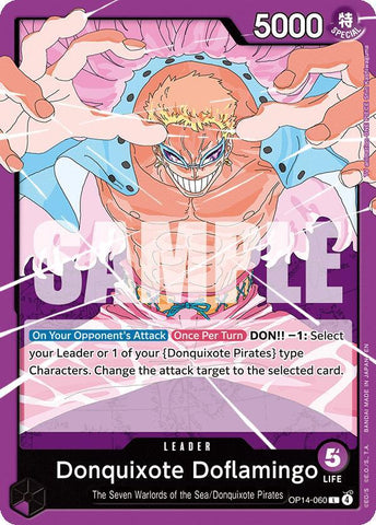 Donquixote Doflamingo OP14-060 (The Azure Sea's Seven) 