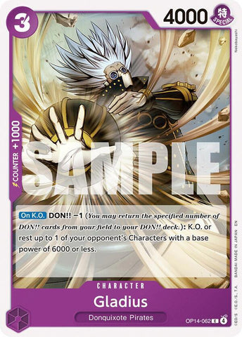 Gladius OP14-062 (The Azure Sea's Seven) 