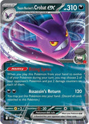 Team Rocket's Crobat ex 122/182 (SV10: Destined Rivals)  - Holofoil
