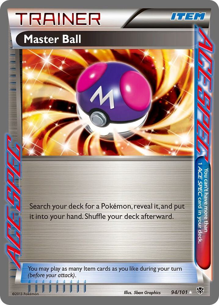 Master Ball 94/101 (Plasma Blast)  - Holofoil