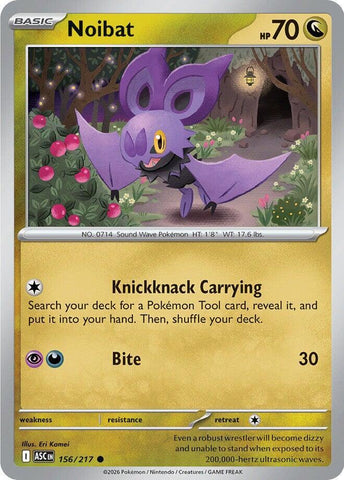 Noibat 156/217 (ME: Ascended Heroes) 