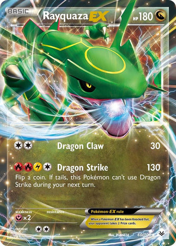 Rayquaza EX 60/108 (XY - Roaring Skies)  - Holofoil