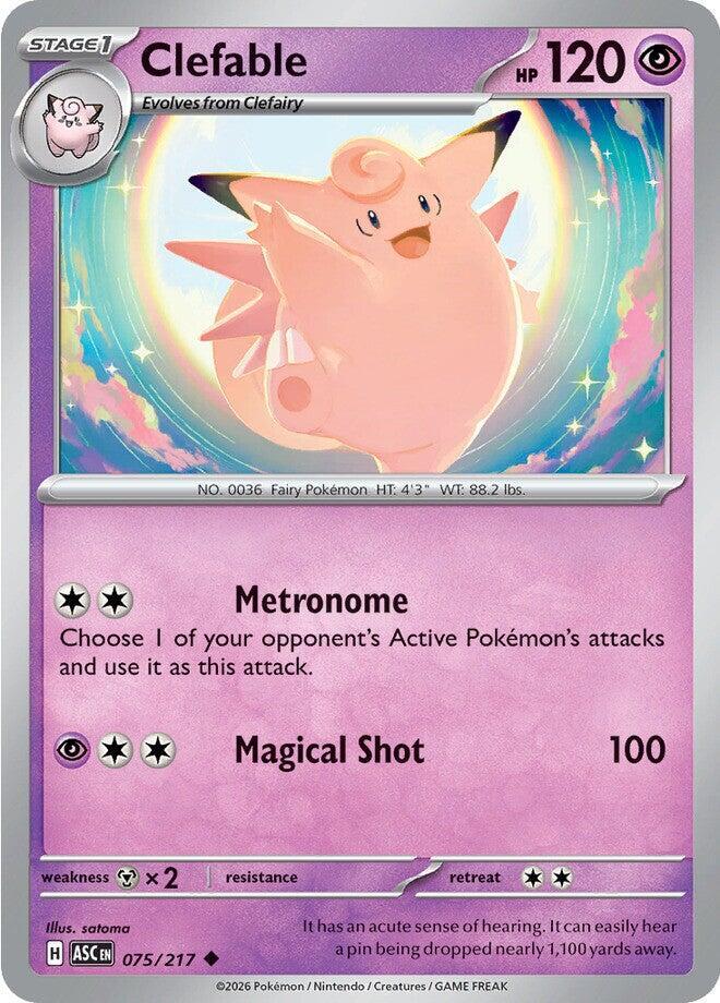 Clefable 075/217 (ME: Ascended Heroes) 