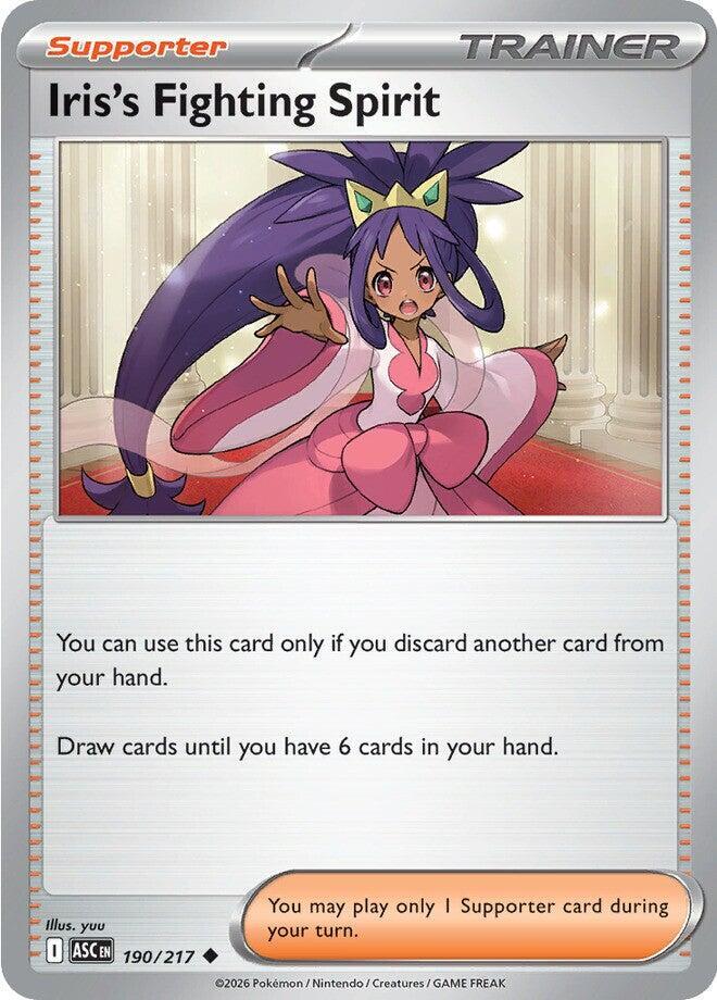 Iris's Fighting Spirit 190/217 (ME: Ascended Heroes) 