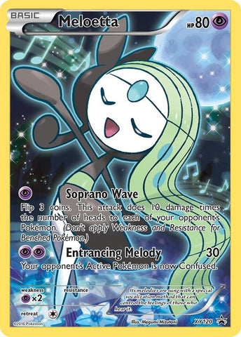Meloetta XY120 (XY Promos)  - Holofoil