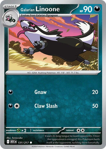 Galarian Linoone 131/217 (ME: Ascended Heroes) 