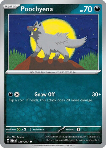 Poochyena 128/217 (ME: Ascended Heroes) 